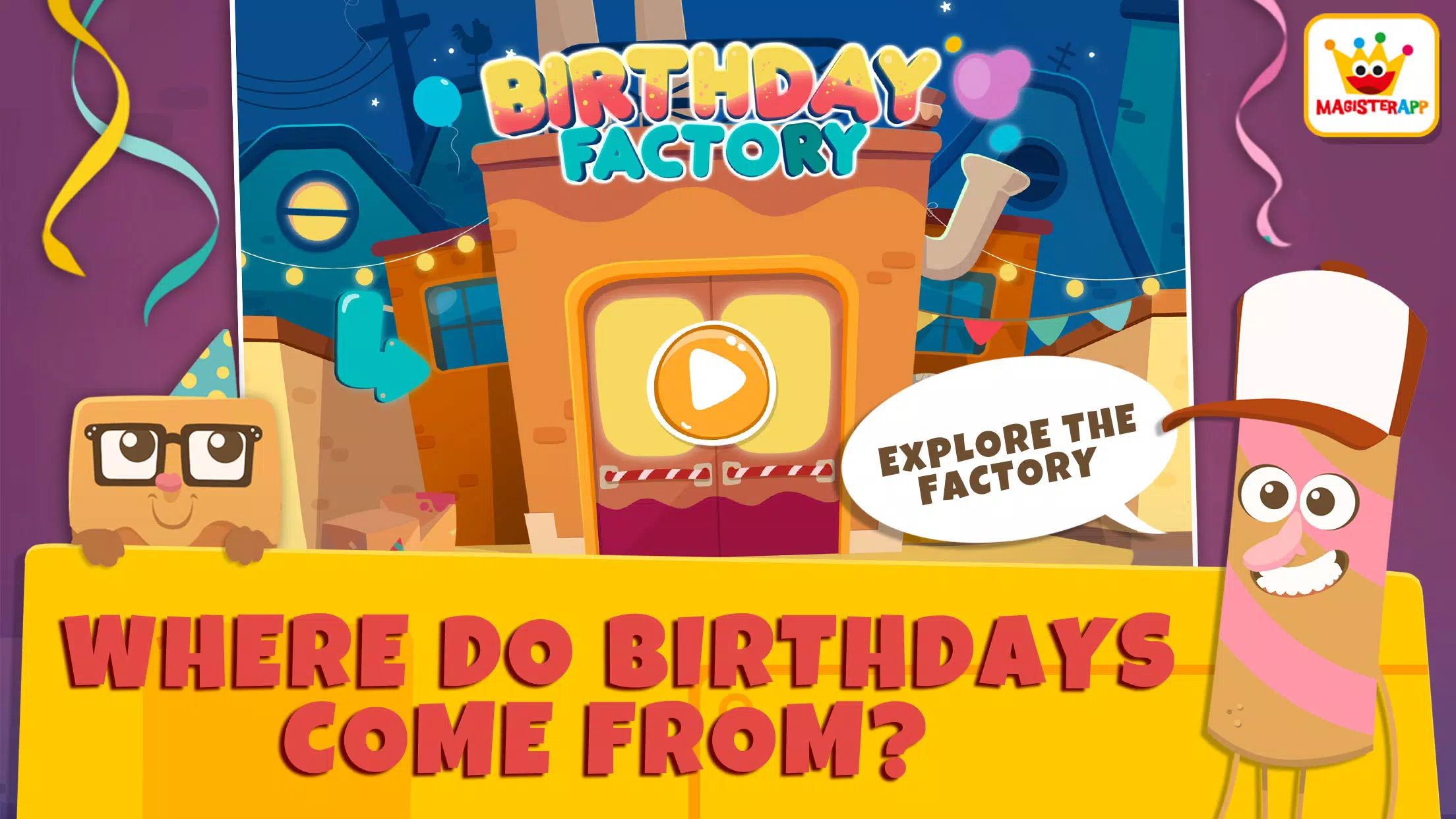 Schermata Birthday Factory 0