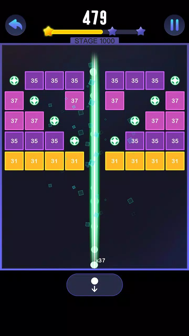 Bricks ball-phyisics breaker Скриншот 1