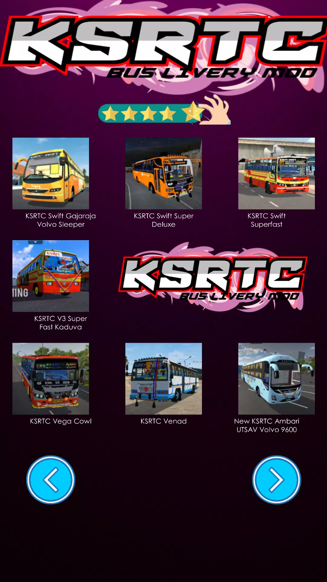 Ksrtc Bus Livery Mod 스크린샷 3