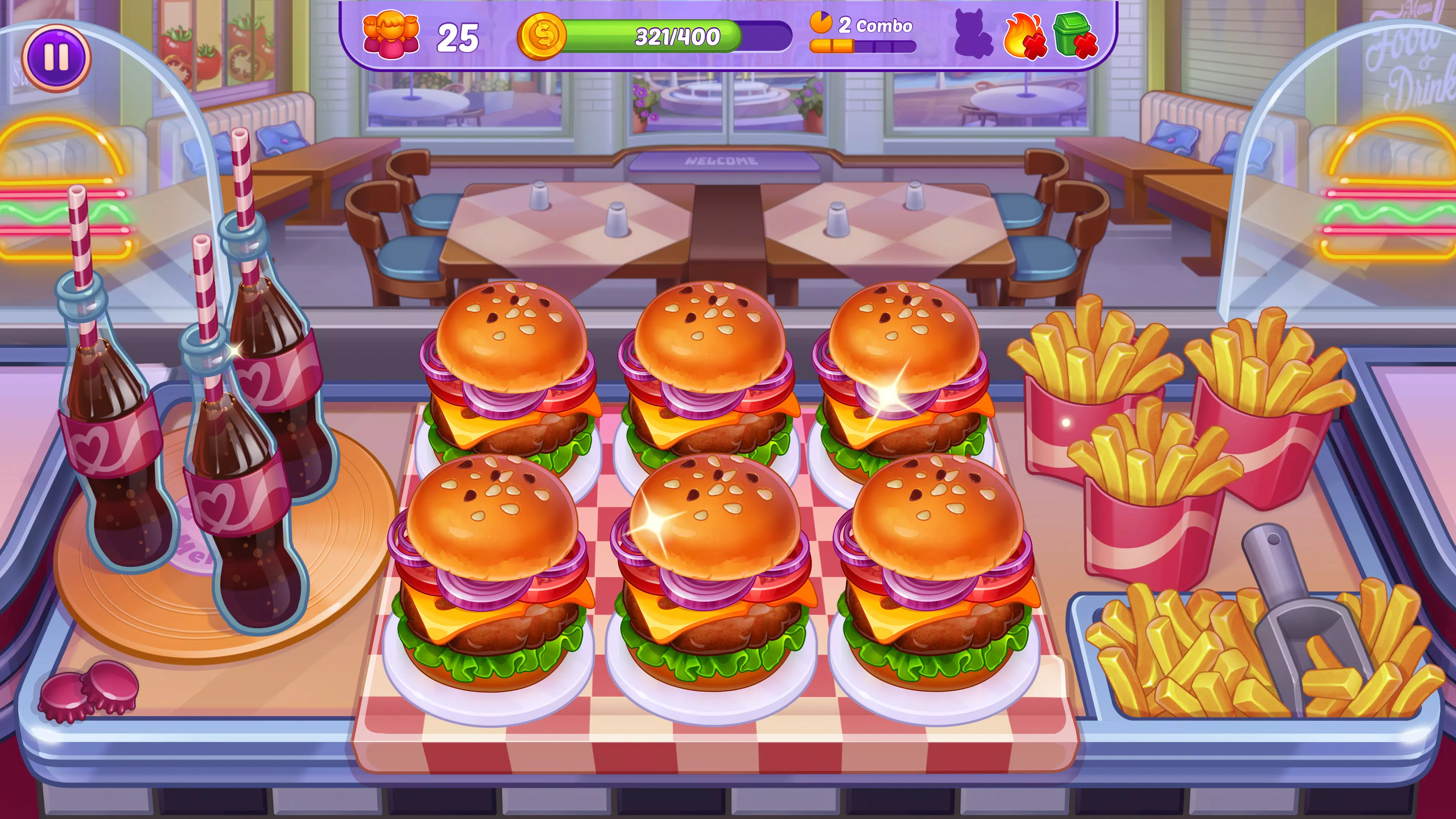 Cooking Crush: juego de cocina Captura de pantalla 0