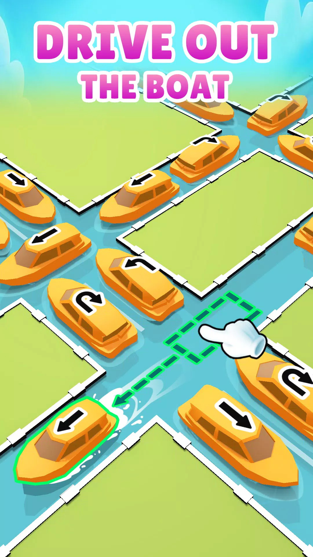 Canal Jam:Traffic Escape Schermafbeelding 0