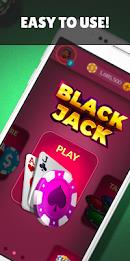 Blackjack - Offline Games Tangkapan skrin 3