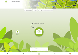 PlantNet Plant Identification Screenshot 1