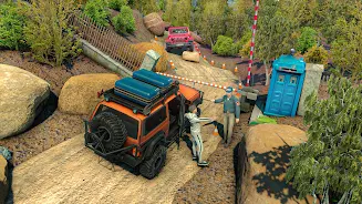 Offroad 4x4 Pickup Truck Games 螢幕截圖 3