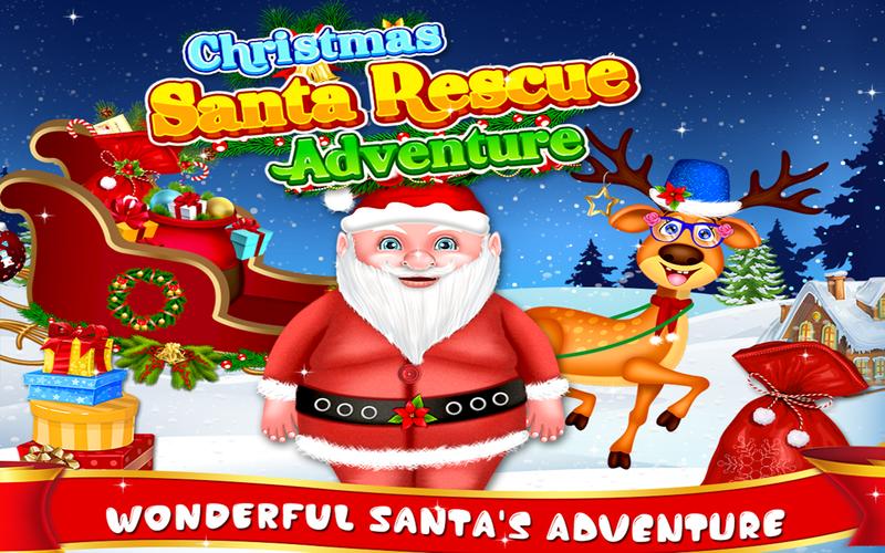 Christmas Santa Rescue Game 螢幕截圖 0