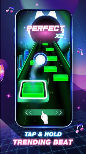 Tiles Hop Fire: EDM Piano Mix应用截图第2张