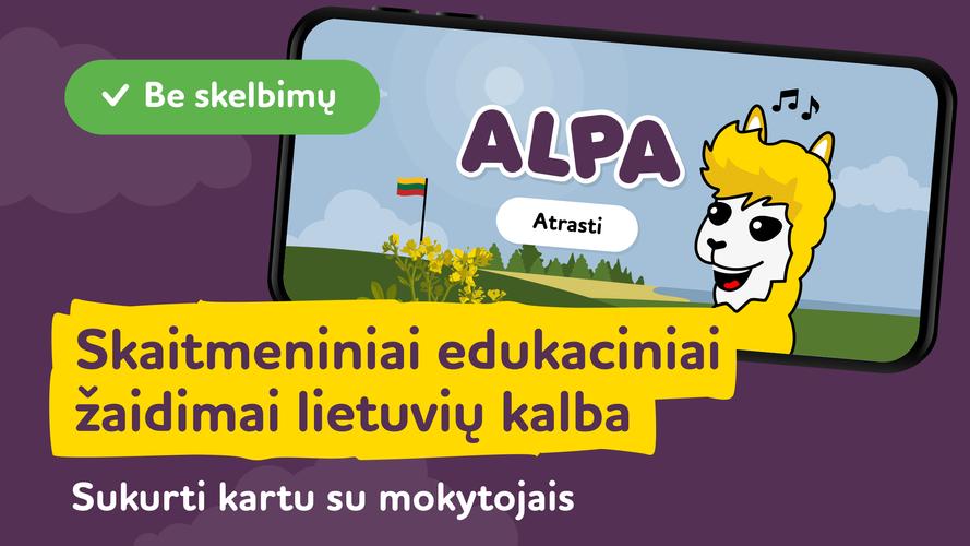Edukaciniai žaidimai ALPA 螢幕截圖 0
