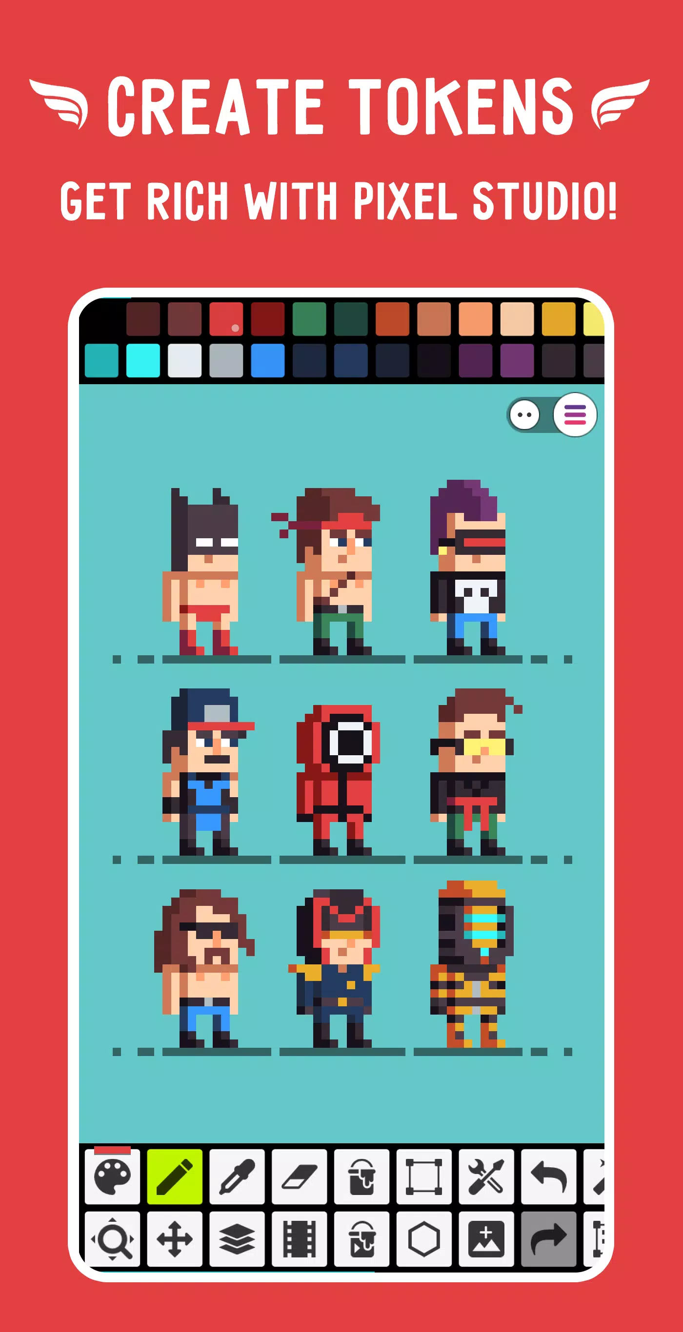 Pixel Studio 螢幕截圖 2