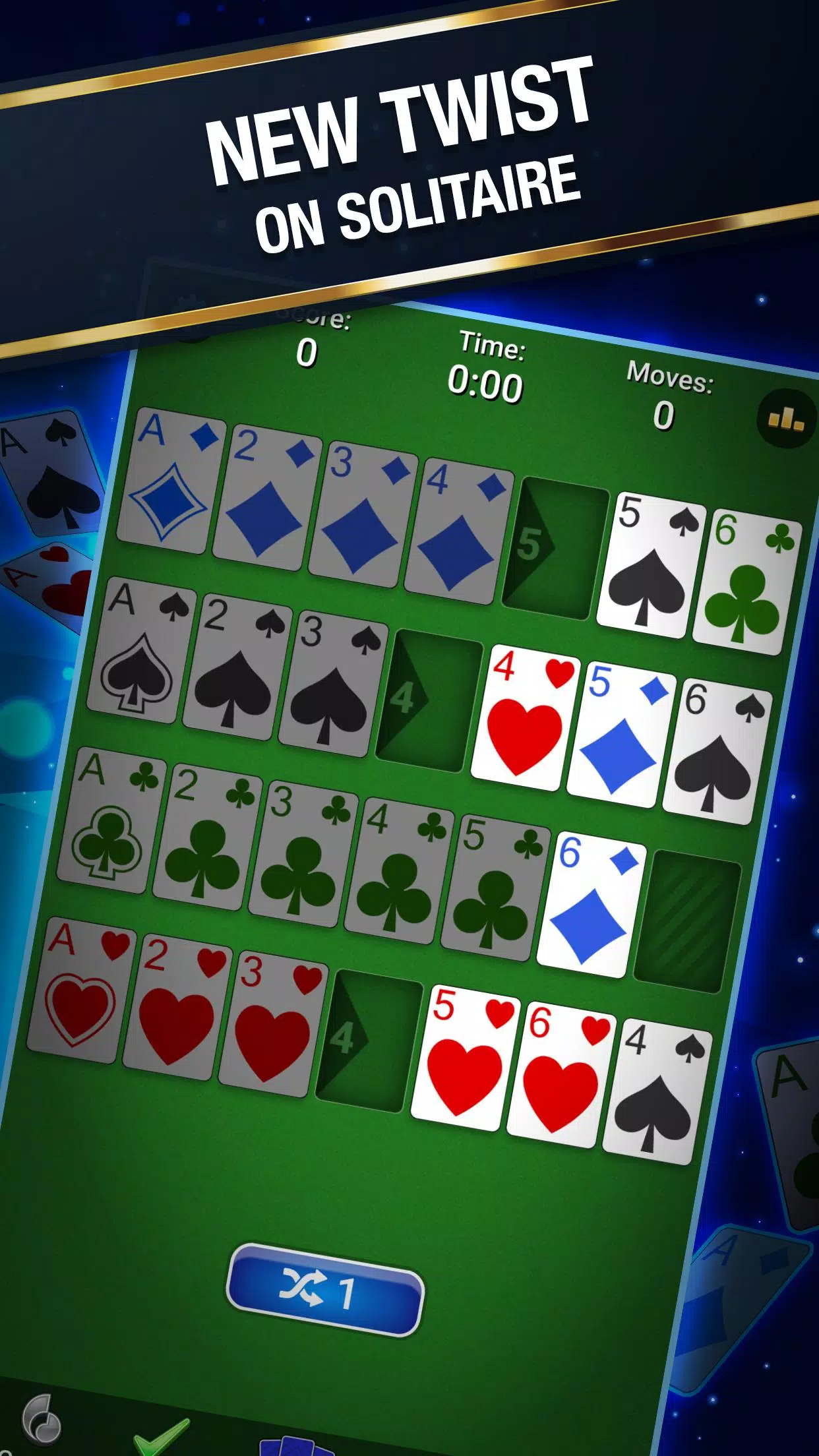 Addiction Solitaire स्क्रीनशॉट 0