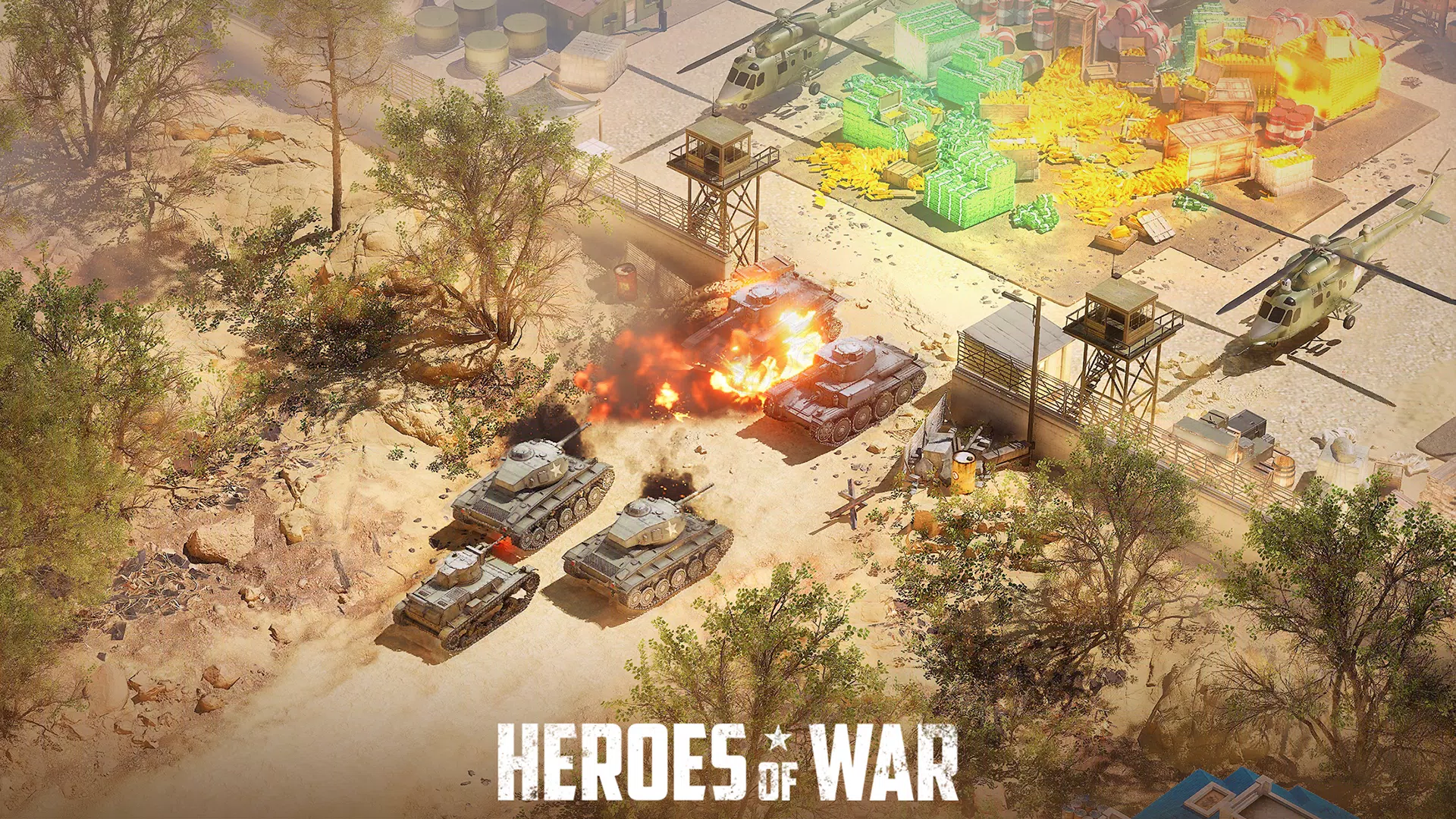 Heroes of War Скриншот 1