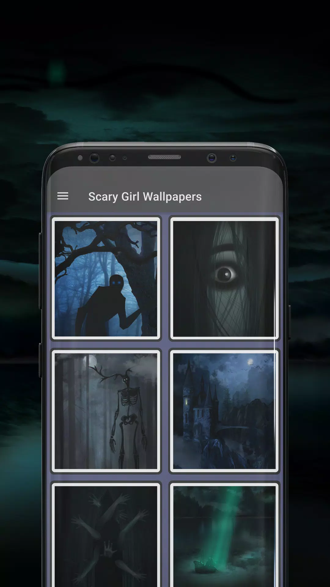 Scary Girl wallpapers Schermafbeelding 2