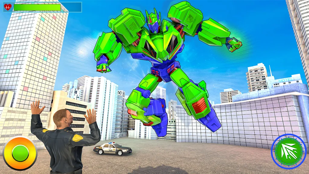 Robot Hero City Battle Schermafbeelding 1