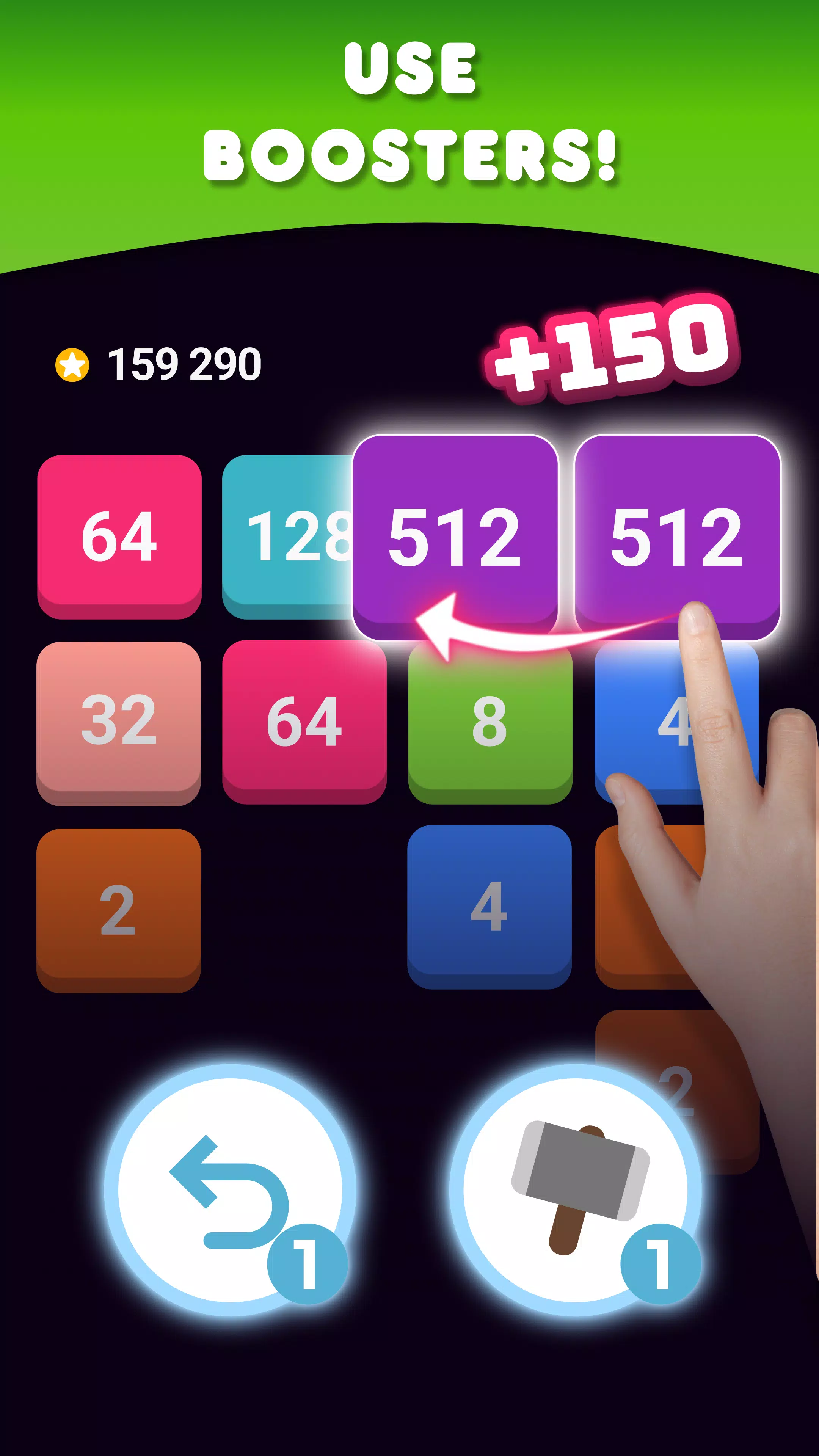 2048: Puzzle Game! Merge Block 스크린샷 3