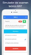 Simulador Examen ANT Ecuador Screenshot 0