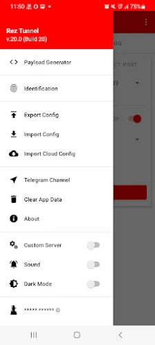 Rez Tunnel  VPN Tangkapan skrin 2