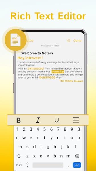 iNotepad Screenshot 3