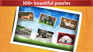 Dogs Jigsaw Puzzle Game Kids Screenshot 1