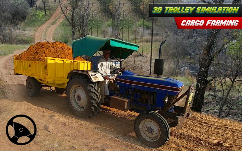 Tractor Trolley Farming Drive 螢幕截圖 3
