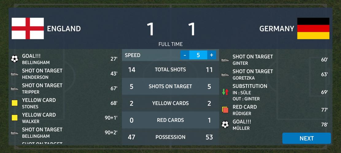 World Football Simulator 螢幕截圖 3