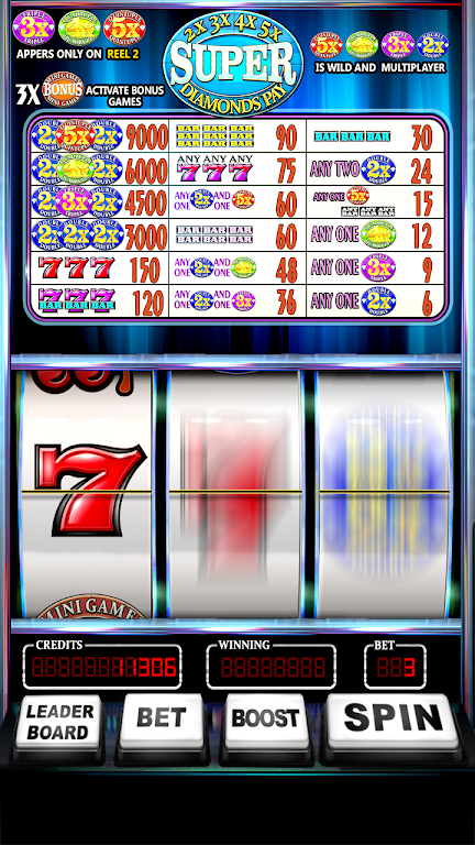 Free Super Diamonds Pay Slots 螢幕截圖 3