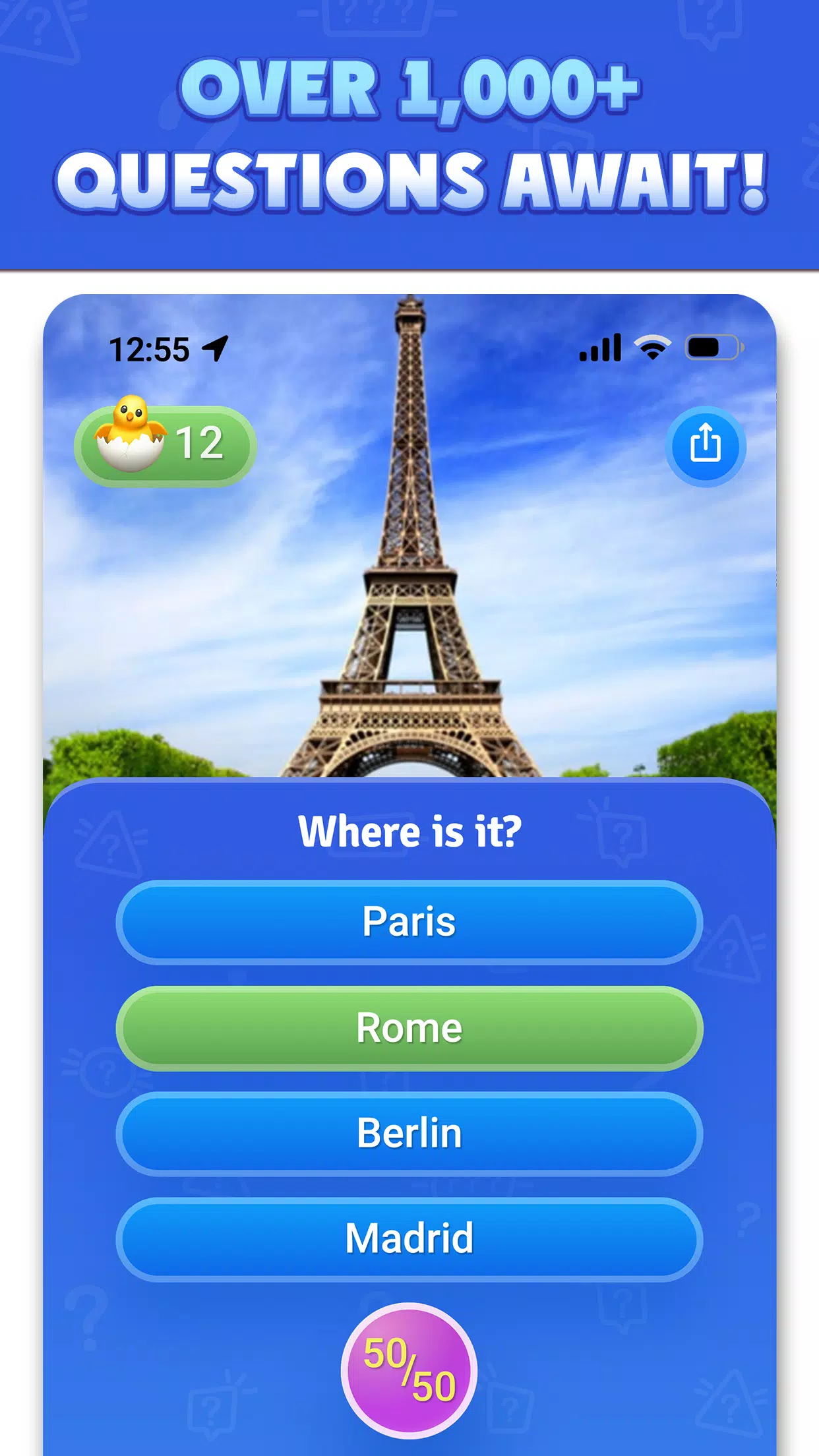 Trivia Quiz: General Knowledge 螢幕截圖 0