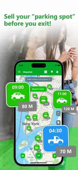 Otoparket Easypark, Taxi Split 螢幕截圖 1