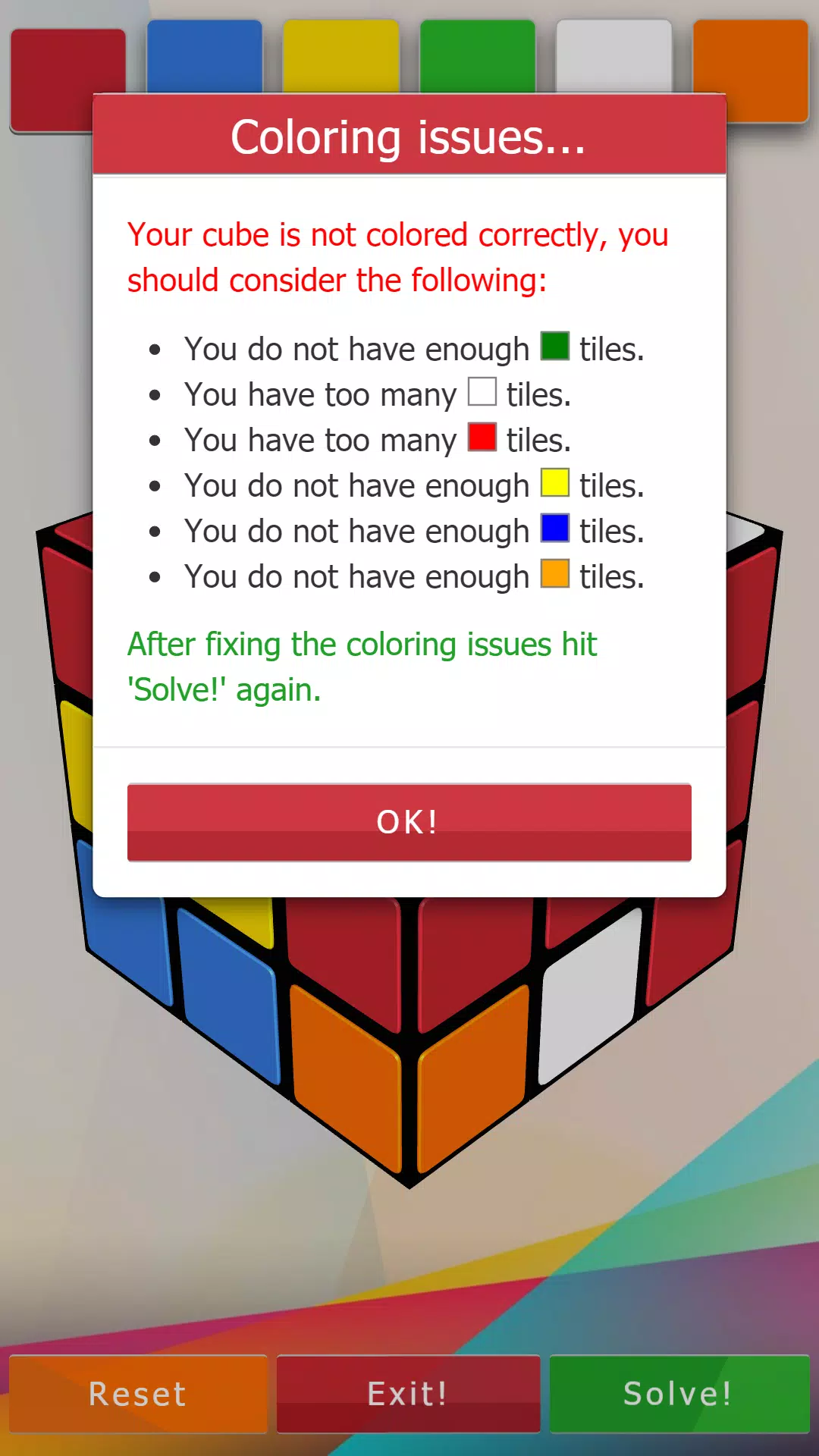 3D-Cube Solver 螢幕截圖 2