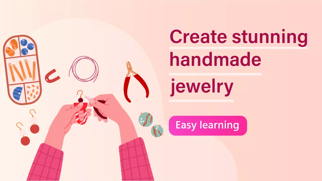 DIY Jewelry Making App Capture d'écran 0