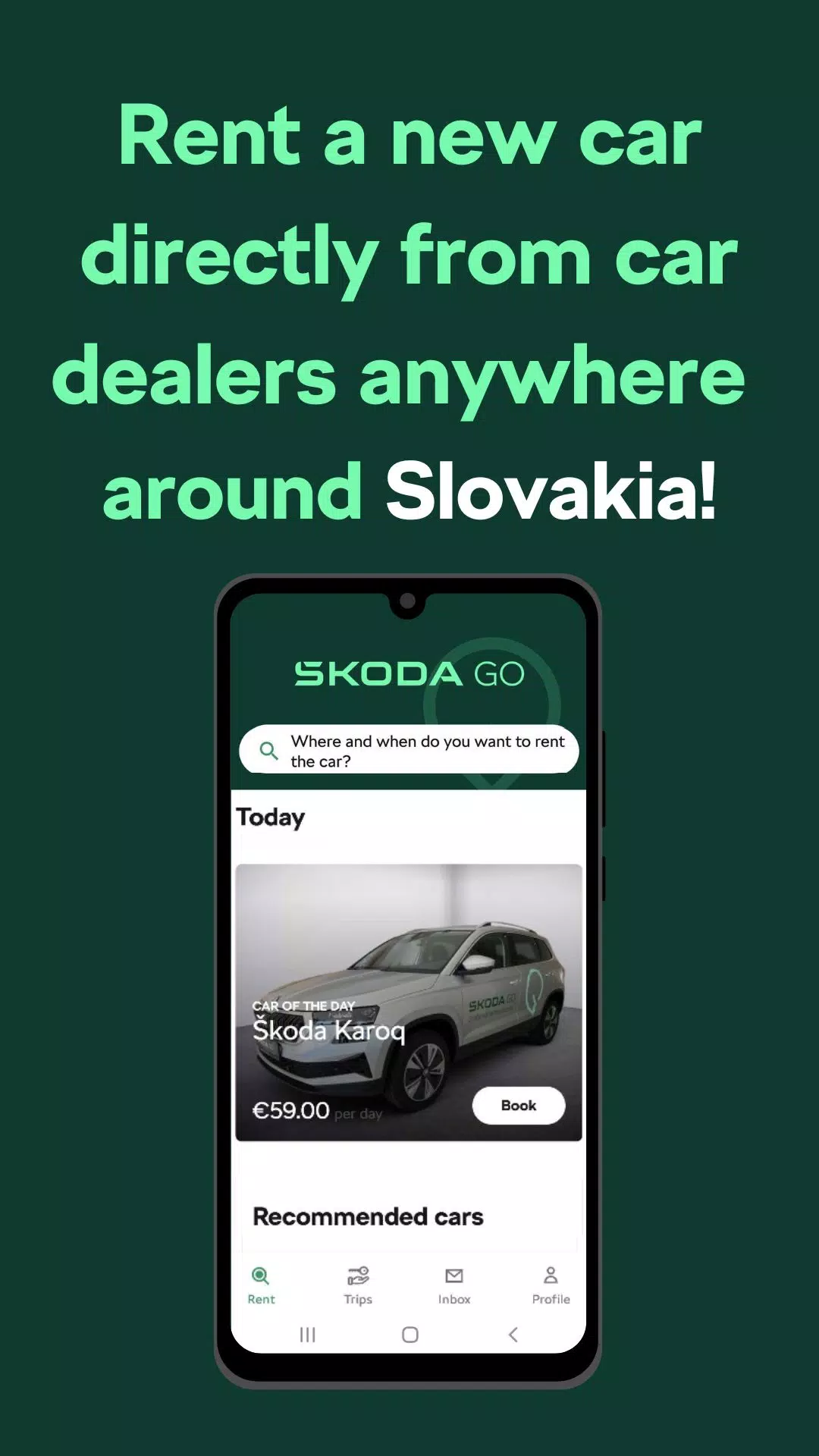 Škoda GO Screenshot 1