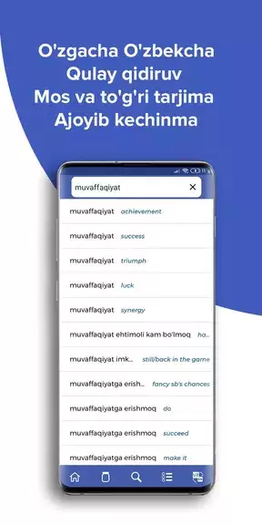 Wisdom EnglishUzbek dictionary Captura de pantalla 3