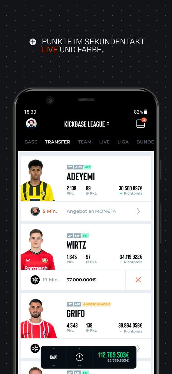 Kickbase Bundesliga Manager Скриншот 3