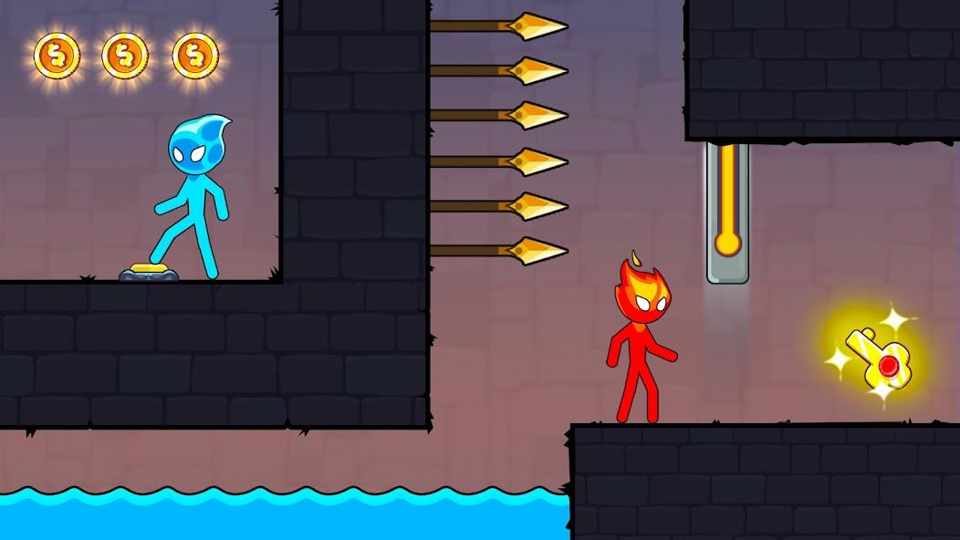 Stickman Red boy and Blue girl Mod Screenshot 3