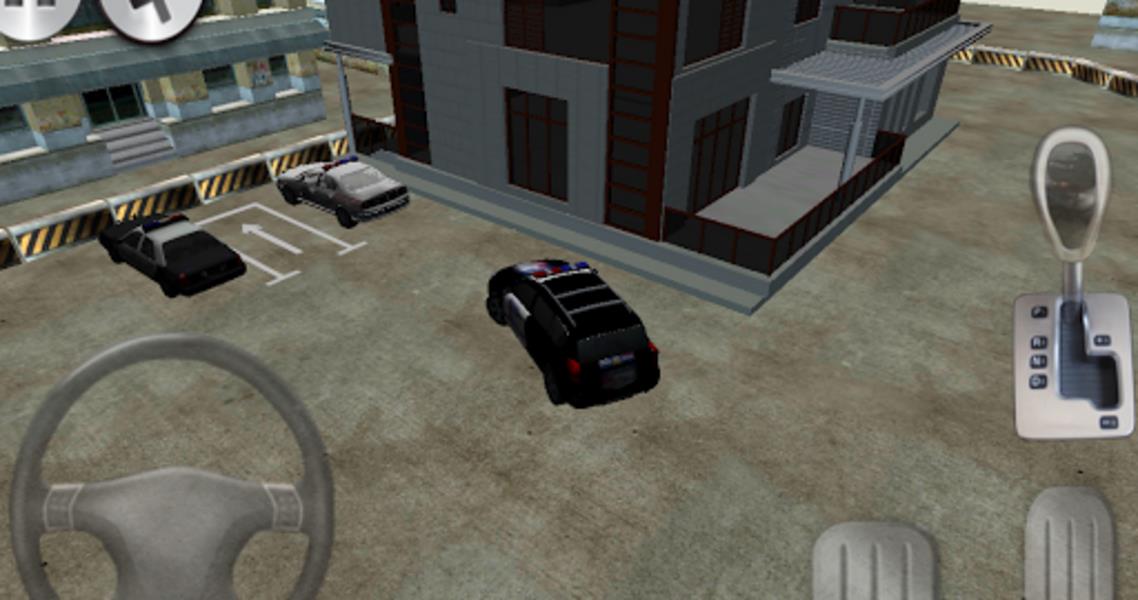 3D police car parking Screenshot 3