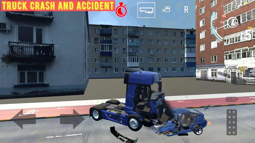 Truck Crash And Accident 螢幕截圖 1