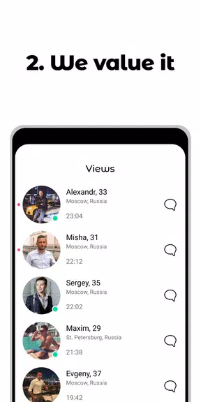Schermata Denim - premium dating app 2