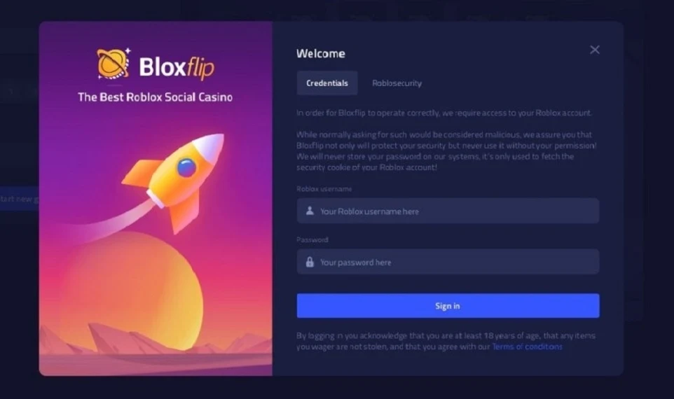 BloxFlip Tangkapan skrin 1