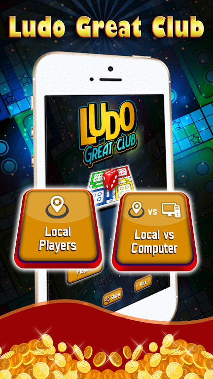 Schermata Ludo Great Club: King of Club games 0