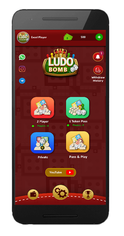 Ludo Bomb 螢幕截圖 0