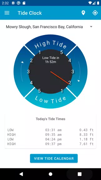 Tide Clock Tangkapan skrin 0