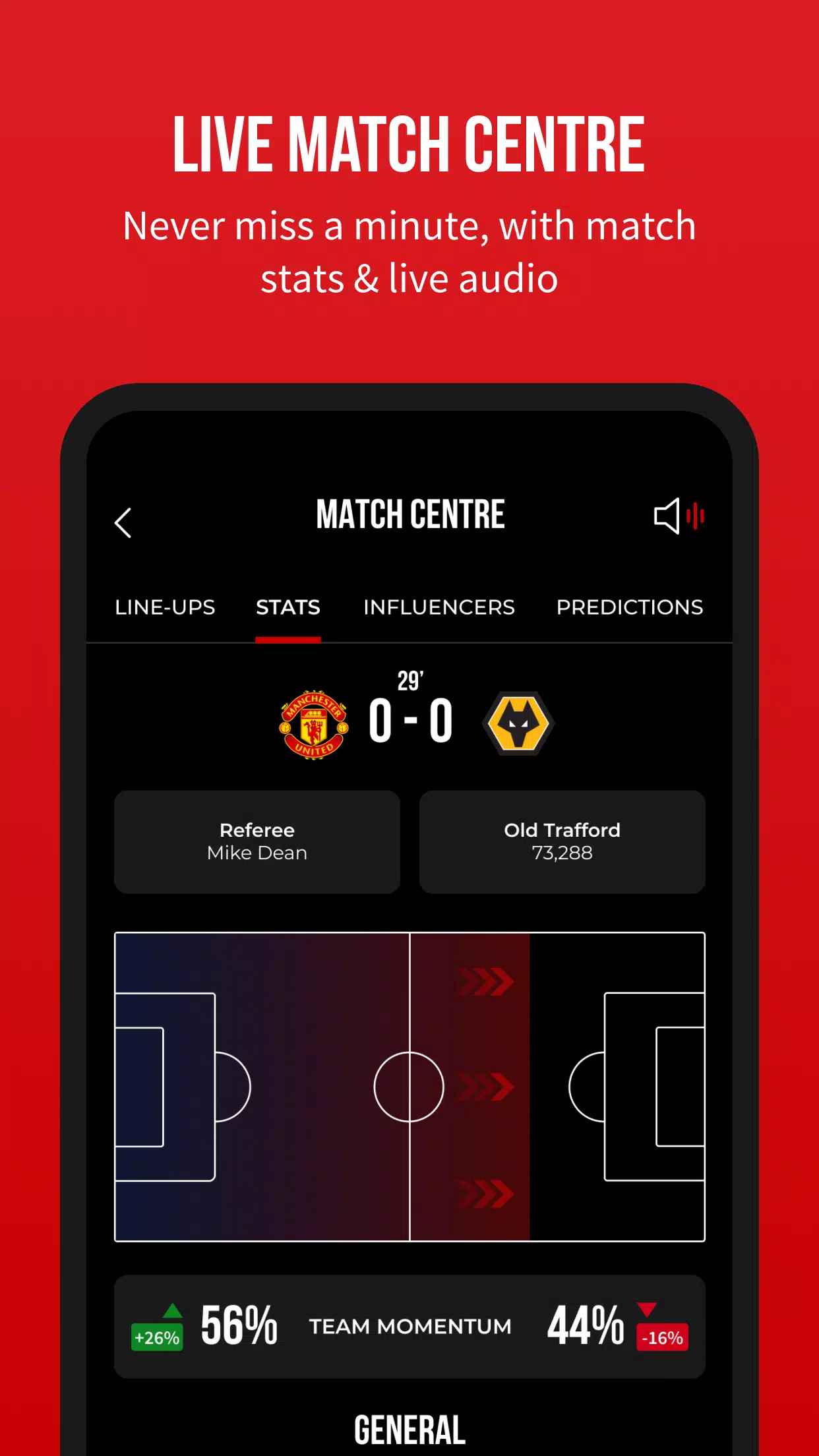 Manchester United Official App Screenshot 0