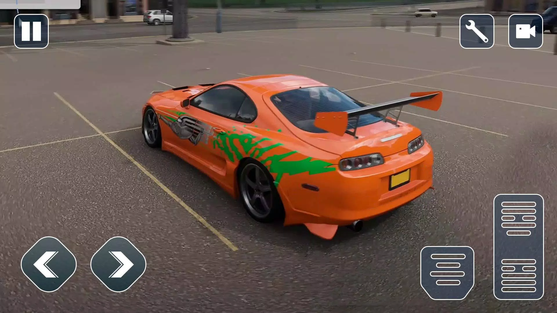 Fun Race JDM Supra Car Parking 螢幕截圖 0