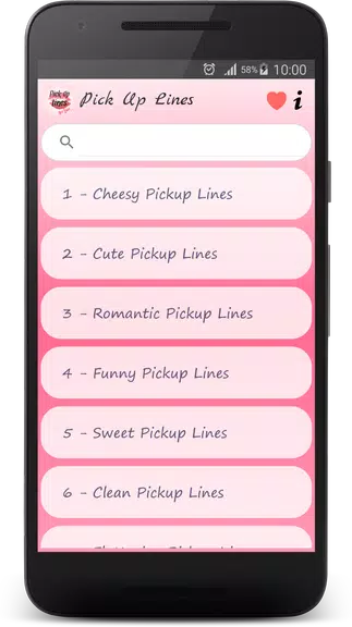 Cheesy Pick Up Lines スクリーンショット 0