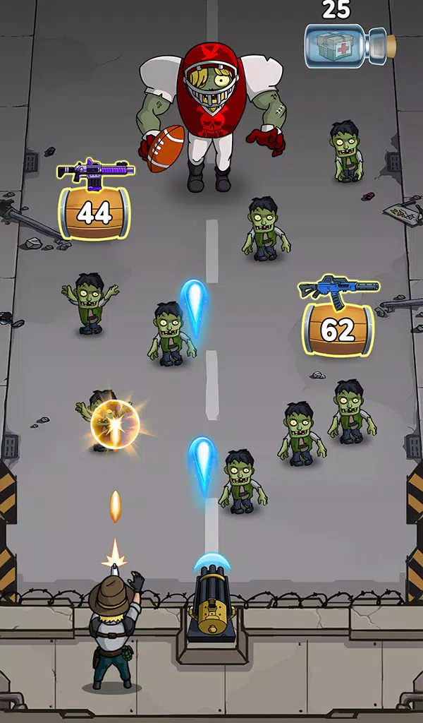 Zombie War Idle Defense Game 螢幕截圖 0