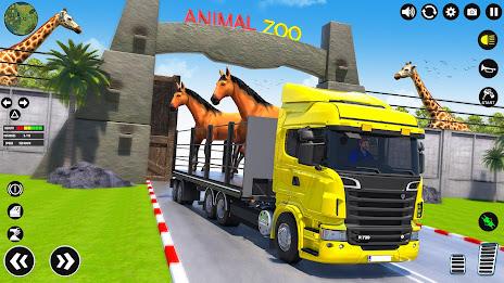 Animal Transport Truck Driving ဖန်သားပြင်ဓာတ်ပုံ 1