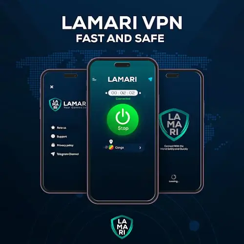 Lamari VPN - Fast & Proxy Скриншот 3