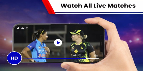 Live Cricket TV HD: Streaming スクリーンショット 1
