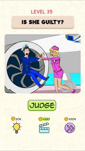 Be the Judge: Brain Games Captura de tela 0