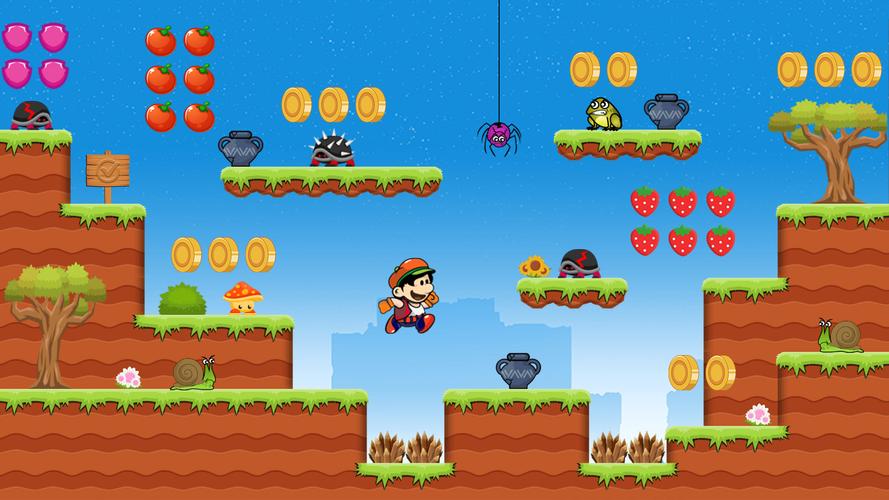 Super Nob Run:Adventure Jungle Tangkapan skrin 2