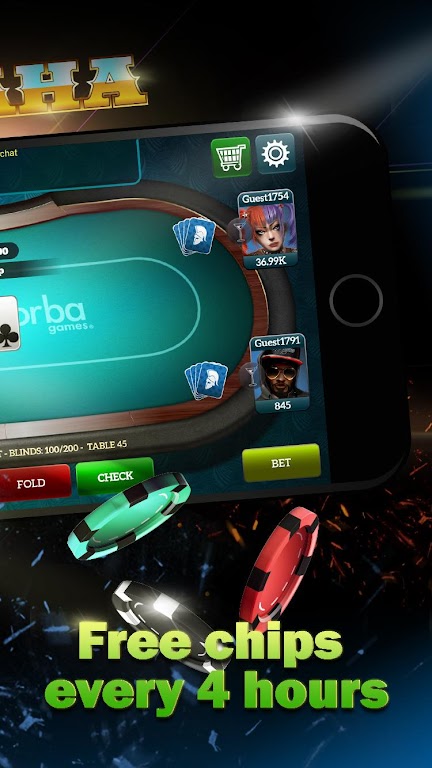 Live Poker Tables–Texas holdem and Omaha Скриншот 3