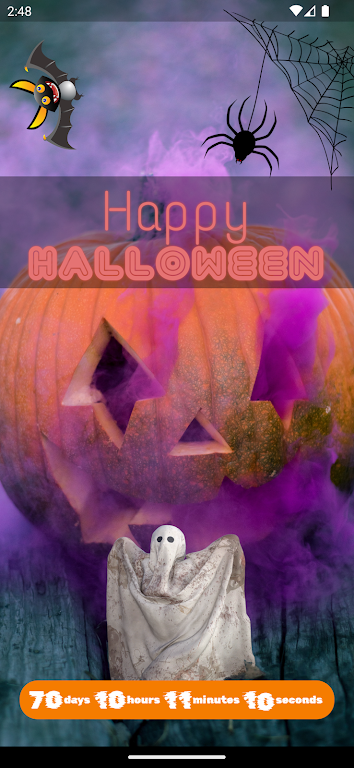 How long until Halloween? ภาพหน้าจอ 3